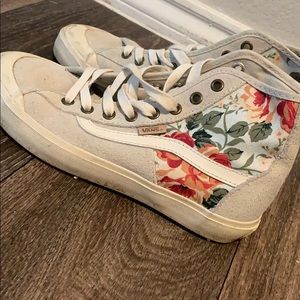 Floral vans